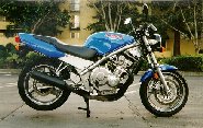 (Picture of 1990 Honda CB-1 motorcycle)